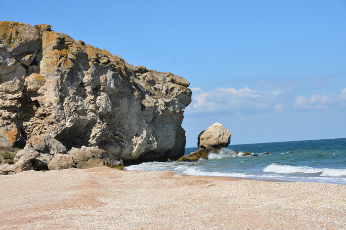 General beaches. Crimea - My, The photo, Camping, , Landscape, Sea, Azov sea, Nature, Longpost