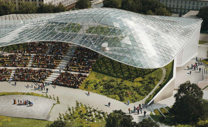 Парк "Зарядье" разгромили