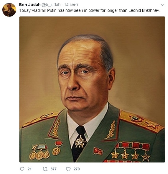 Stalin and Alexander II are still far away (6603 days only) - Twitter, Vladimir Putin, Russia, Humor