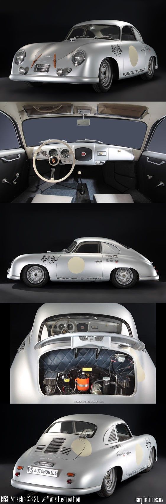 1953 Porsche 356 SL Le Mans - Porsche, Le mans, Auto, Car, Longpost