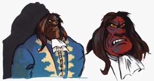 The beauty and the Beast. Concept art for the cartoon. Monster. - The beauty and the Beast, Cartoons, Concept Art, Monster, Longpost