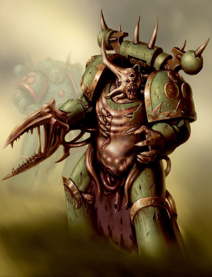 Death Guard from the new codex - Warhammer 40k, Chaos space marines, Nurgle, Death guard, Wh Art, Images, Longpost
