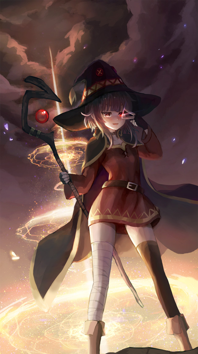 Megumin - Anime, Art, Anime art, Konosuba