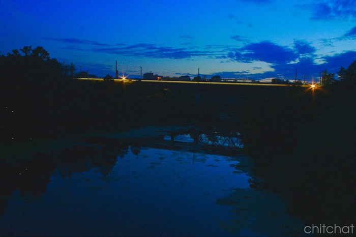 Sustained Bridge - My, Bridge, River, A train, Canon, The photo