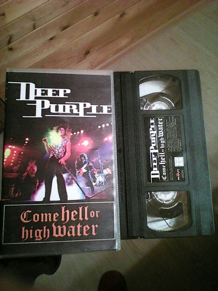 A find in a closet. - My, Find, Deep purple, Smoke on the water, Cassette, Longpost