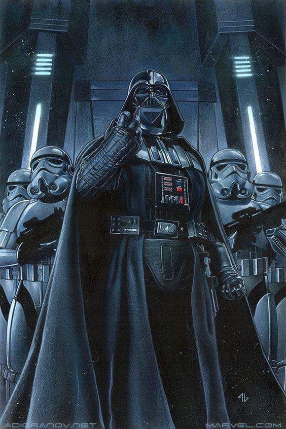 Darth vader - Star Wars, Boba95fet, Art, Longpost, Tag