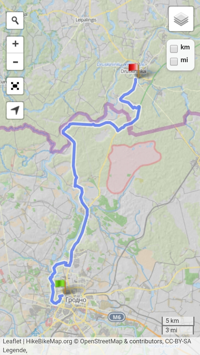 Гродно - Друскининкай. 63км по велосипедной трассе. - Моё, Длиннопост, Фотография, Велопутешествие, Гродно, Друскининкай, Текст