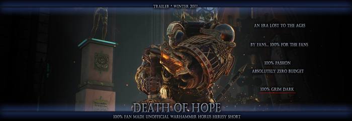 New screenshots from the fan movie Death of Hope! - Warhammer 30k, Horus heresy, Warhammer, Death of Hope, , Wh News, , Video, Longpost