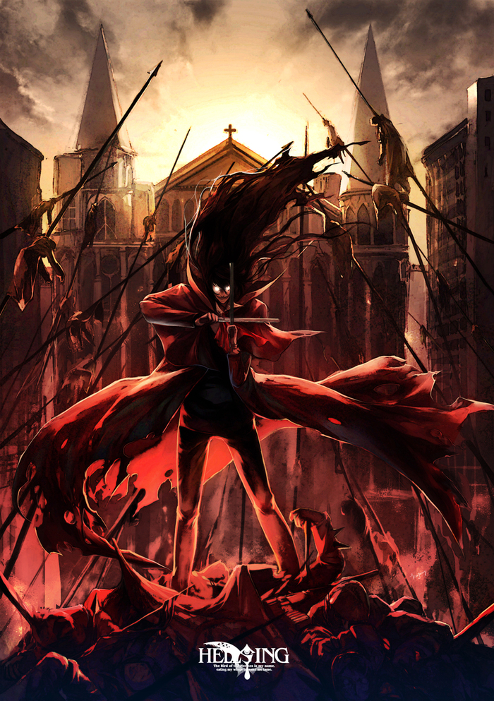  Alucard (Hellsing), Hellsing, Anime Art, , 
