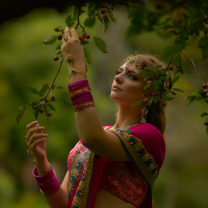 Indian theme. Sony A7, 135/1.8ZA - Portrait, My, Sony, India