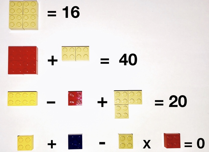 Brain workout with Lego - Lego, Mathematics, School, Hard