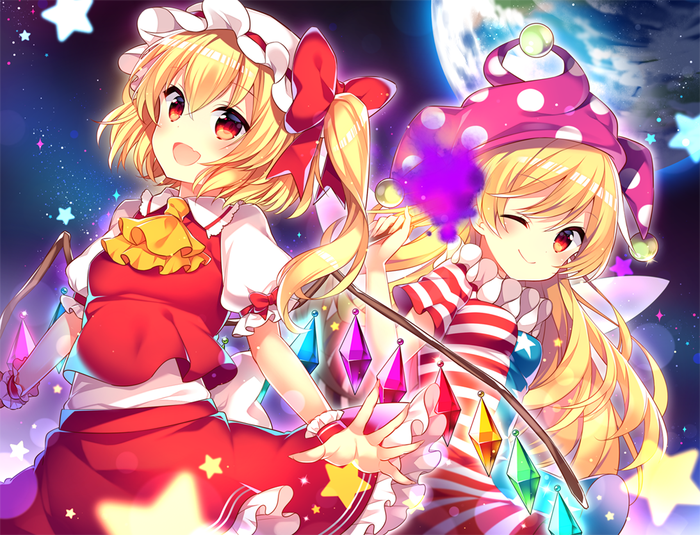 Flandre and Clownpiece