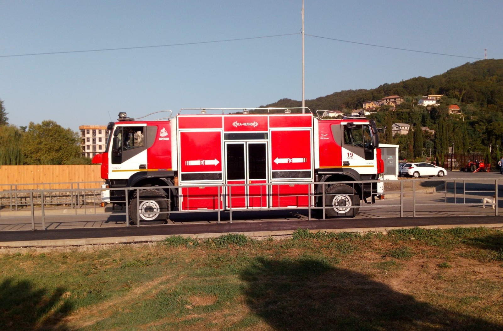 Пожарная Iveco 2 кабины