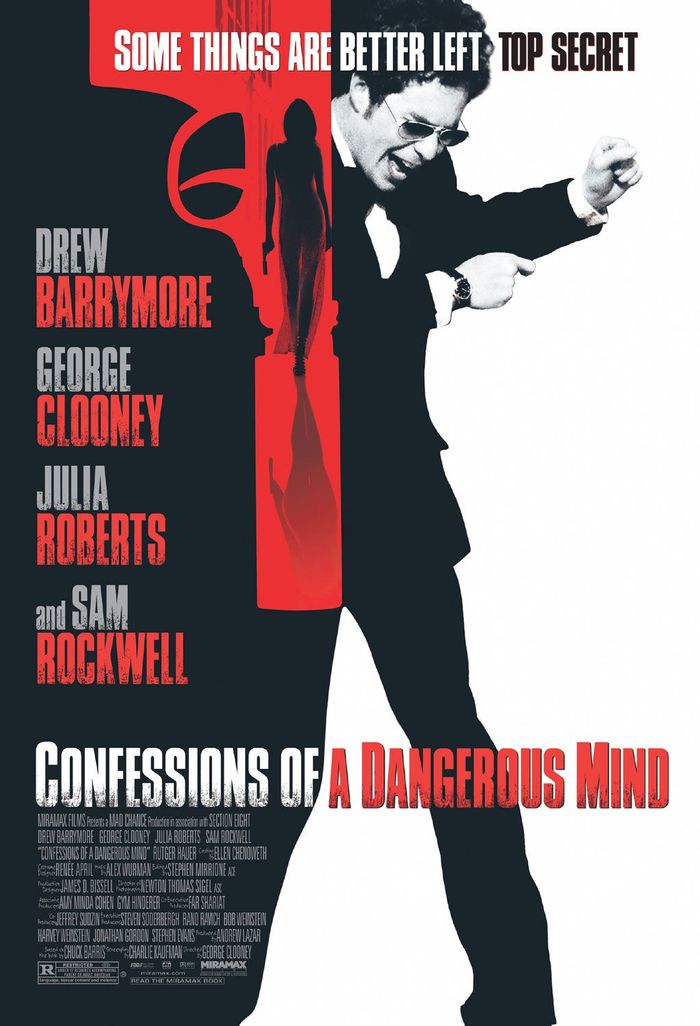 I advise you to see: Confessions of a dangerous mind / Confessions of a dangerous mind (2002) - I advise you to look, Biography, Based on true events, Crime, Drama