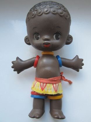 Help finding an old rubber toy - Rubber, Black people, Old age, Toys, the USSR, Doll
