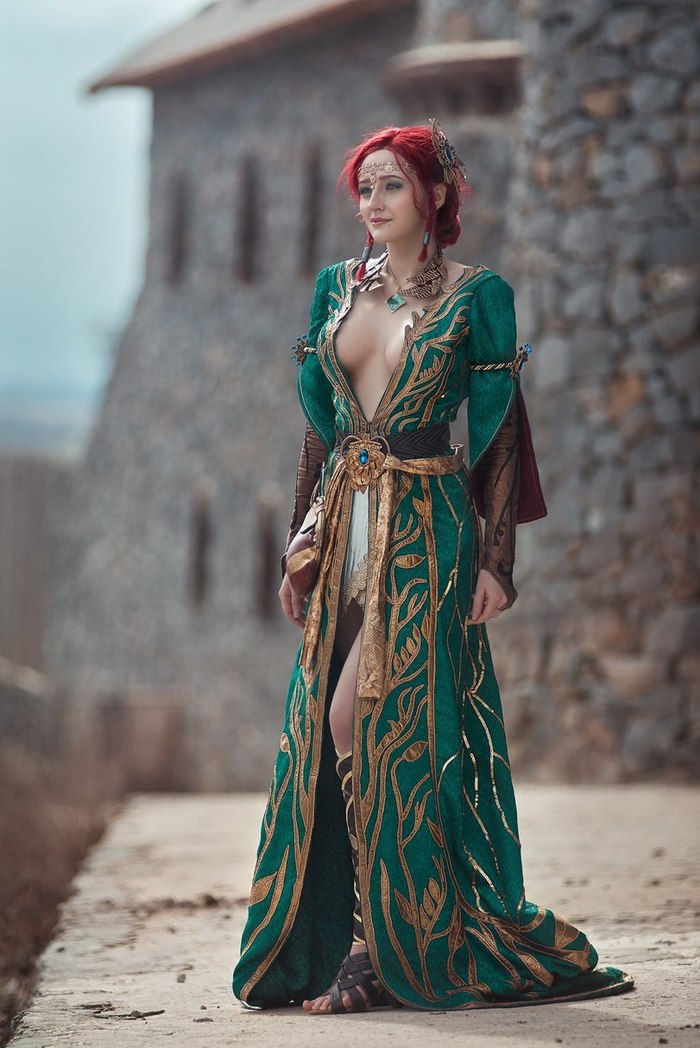 Cosplay Triss Merigold (The Witcher 3) - NSFW, Cosplay, The Witcher 3: Wild Hunt, Witcher, , Triss Merigold, Longpost