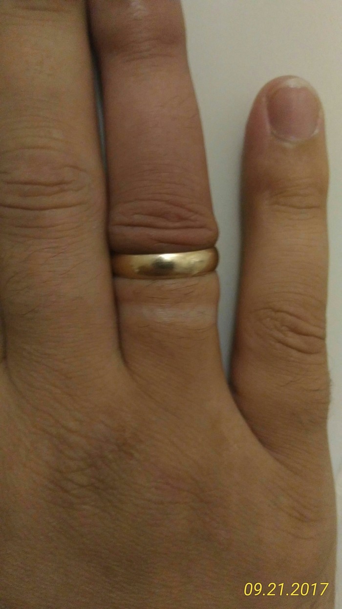 When on vacation I didn’t take off my ring ... - My, Ring, Tan, Crimea, Koktebel, Vacation, Hello reading tags