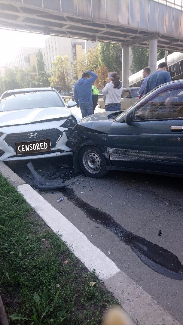 Беспилотники уже в Старом Осколе - ДТП, Беспилотник, Видеорегистратор, Авария, Видео, Длиннопост