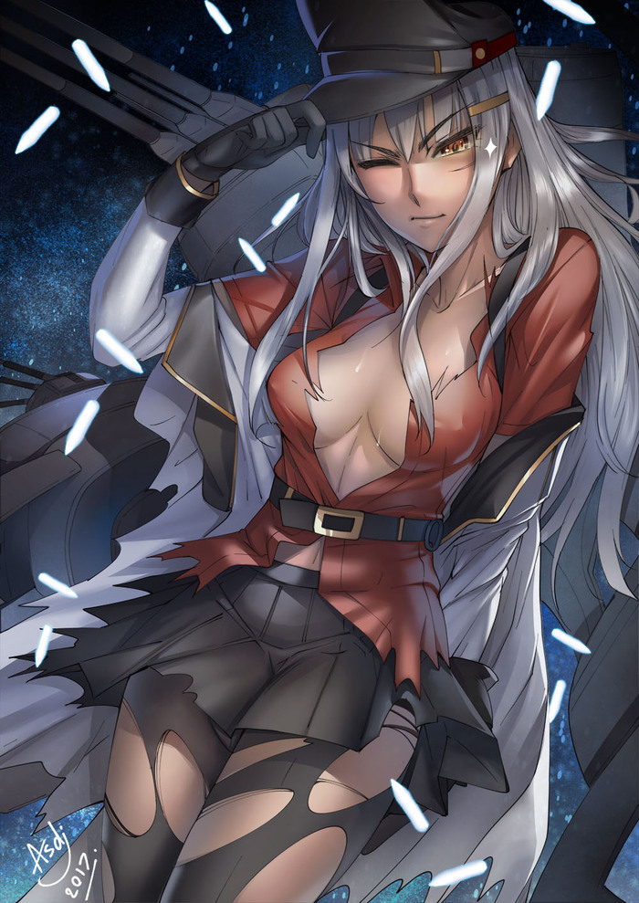 Gangut Anime Art, , Gangut, Kantai Collection