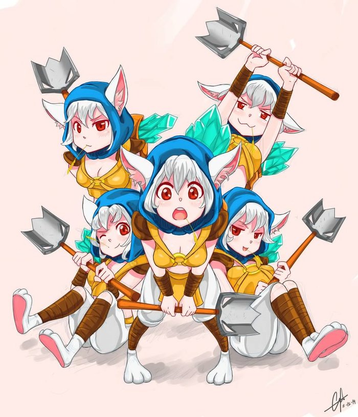 Meepo Meepo, Dota, , , , Sieyarelow, Anime Art