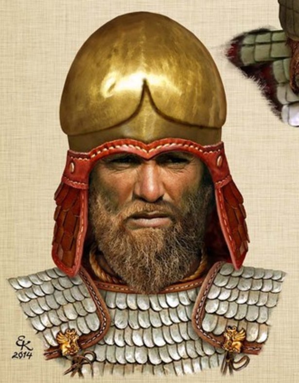 Helmet you have some x ** vy - My, Story, Warrior, Helmet, Scythians, Penis