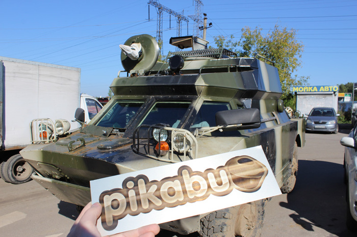 Pikabushniks ride the BRDM-2 - photo report and video - Video, Atv, Brdm-2, Brdm, Test Drive, Peekaboo, Longpost