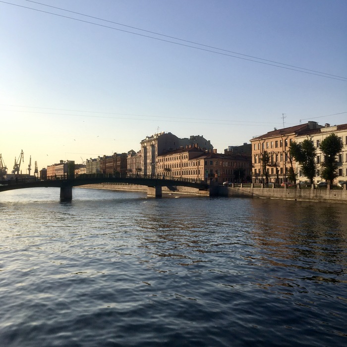 English. - My, Saint Petersburg, , Bridge, The photo