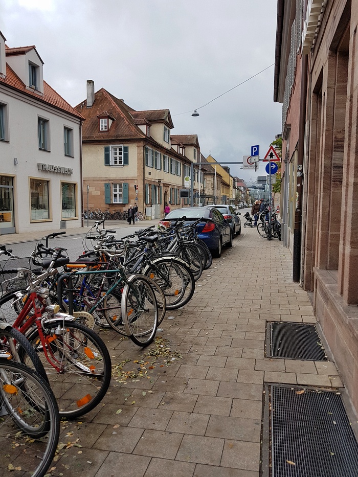 Urbanism in Erlangen - My, , Germany, Urbanism, Autumn, Metropolis, Urban environment, Society, Longpost