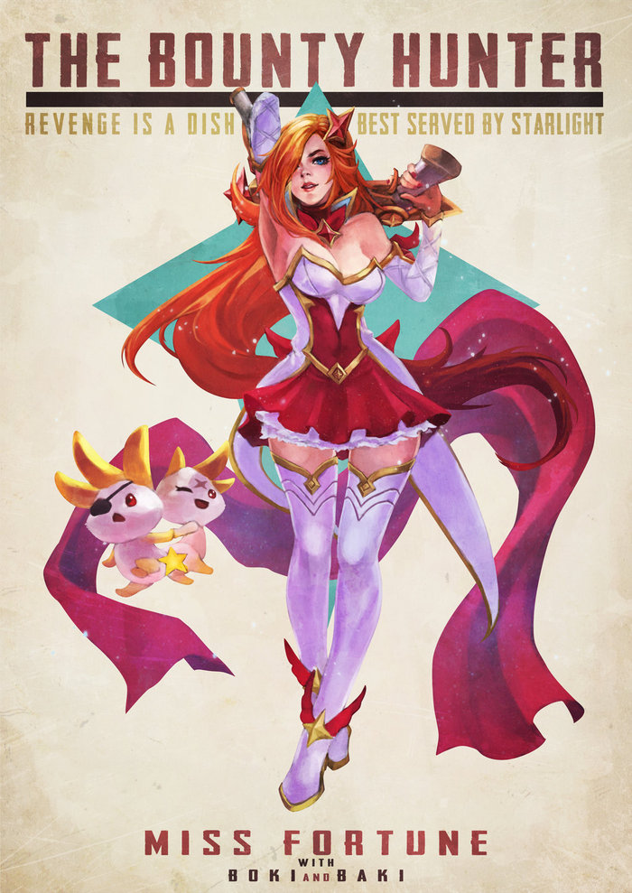 Miss Fortune! - Miss fortune, League of legends, Art, Monorirogue, The Bounty Hunter