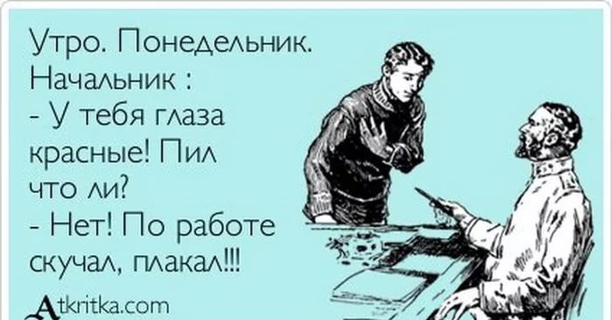 В понедельник на работу прикольные картинки