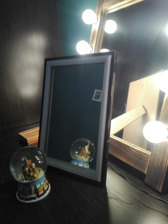 Гримерное зеркало на светодиодахПодробный пост зеркало, Гримерное зеркало, своими руками, светодиодная лента, привет читающим тэги, длиннопост