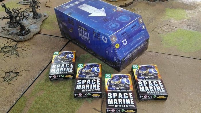 New box for boxes Space Marine Heroes - Warhammer 40k, Wh other, Wh News, Games Workshop, Space Marine, Reno, 