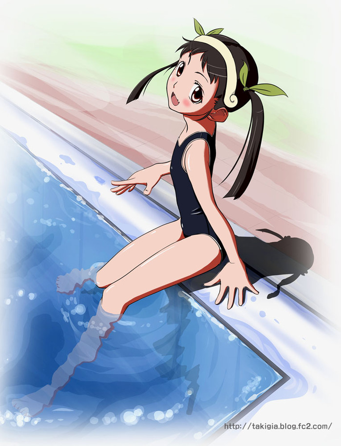 Сегодня не суббота, и не лето...Но купальники все равно с нами)