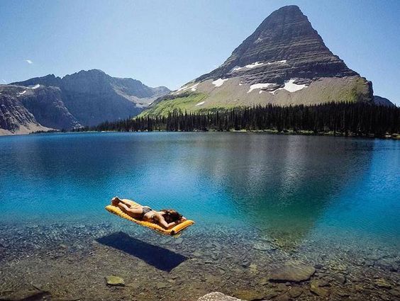 Flathead lake in Montana - The photo, beauty, Nature, Lake, Tag