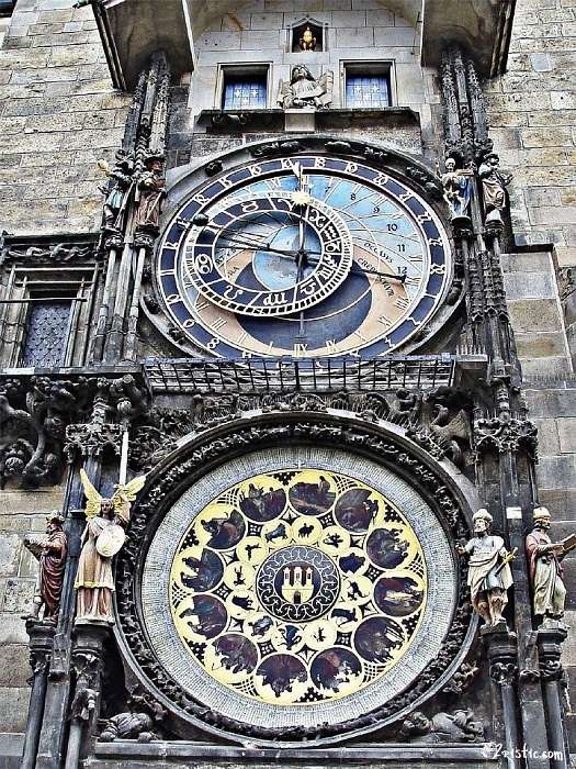 Amazing Prague clock, by which you can recognize several types of time at once - Clock, Prague, Story, Astrolabe, Video, Longpost