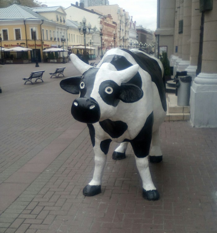 Horror - Cow, Fear, Horror, Old Arbat