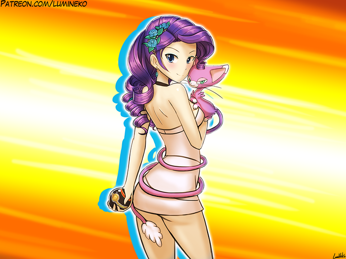 You are challenged by Beauty Rarity! My Little Pony, Rarity, , , , MLP Edge, Lumineko