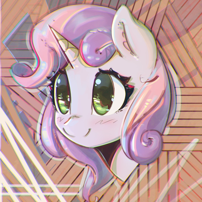 SweetieBelle - My Little Pony, PonyArt, Sweetie Belle, Mirroredsea