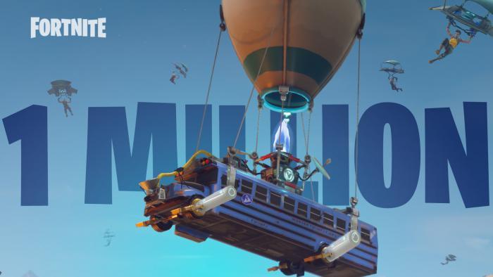 Over a million people played Fortnite: Battle Royale in the first day. - Games, Fortnite: Battle Royale, Fortnite, Epic Games