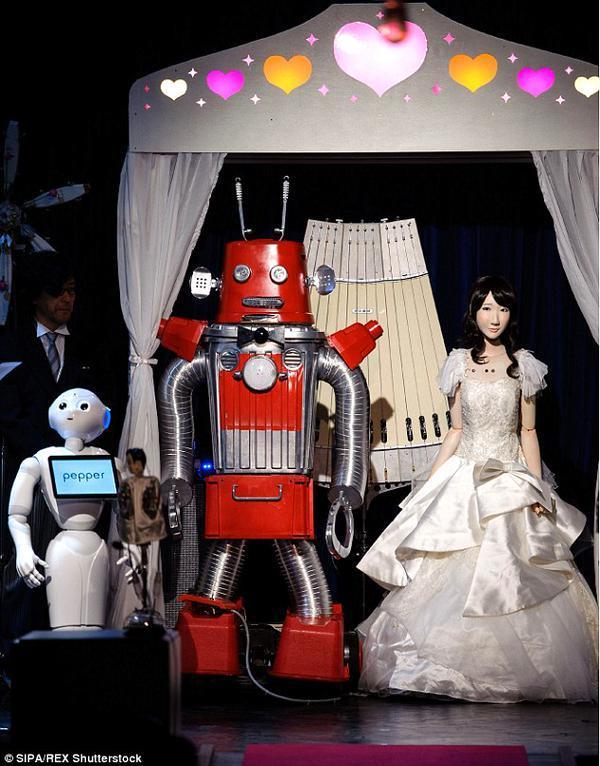 Robot wedding in Japan - Wedding, Robot, Longpost, Japan