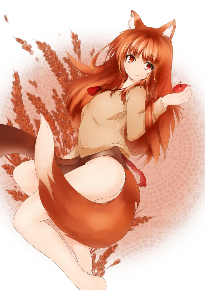    . , Anime Art, Spice and Wolf, Horo, Holo