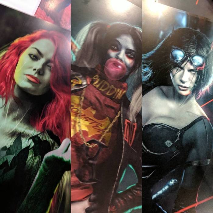 Sirens of Gotham - Dc comics, Comics, Art, , Measure, Catwoman, Harley quinn