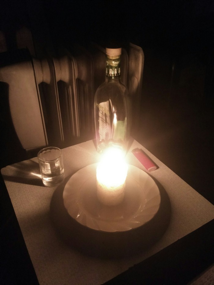 Romance of the 21st century - My, Cold, Candle, Alcohol, Poetry