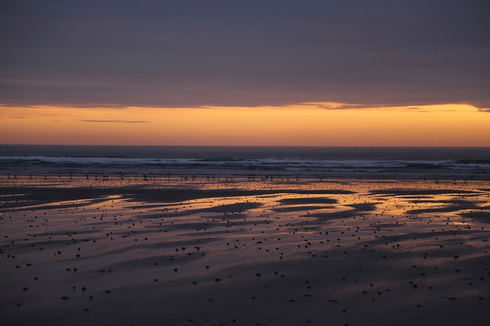 dawn - My, The photo, Scotland, dawn, Canon, North Sea, Longpost