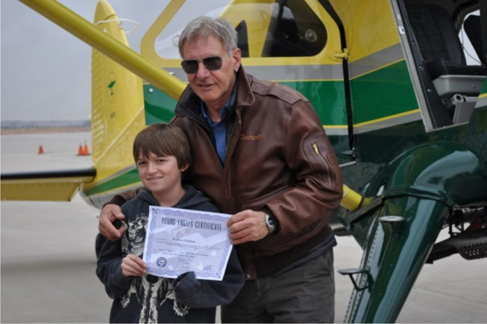 Lunch with Harrison Ford - My, Aviation, Harrison Ford, Longpost