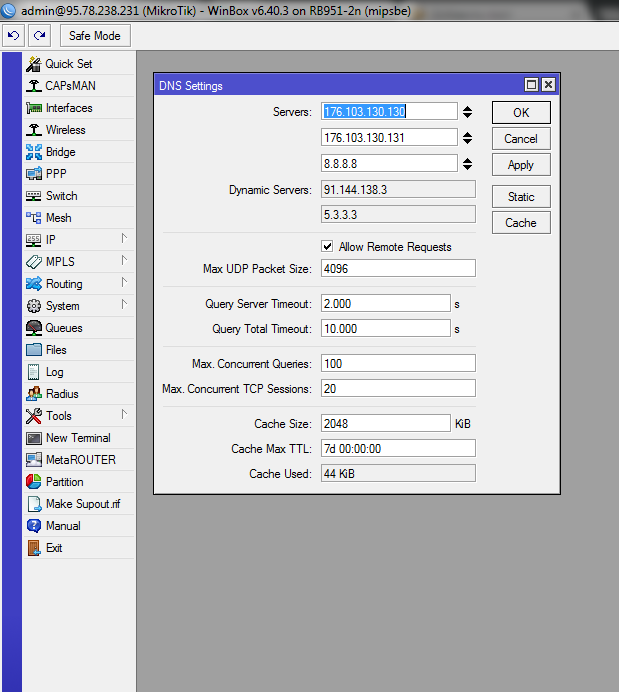 adguard dns server addresses