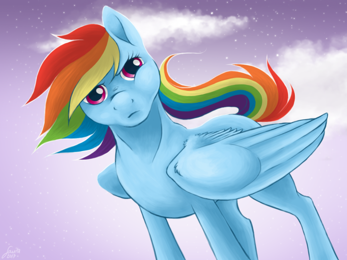  ... My Little Pony, Rainbow Dash, Ponyart, 