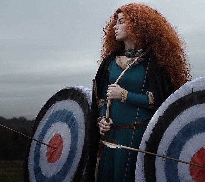 Merida cosplay from Brave - Cosplay, brave Heart, The photo, Redheads, Girls, Braveheart (film)