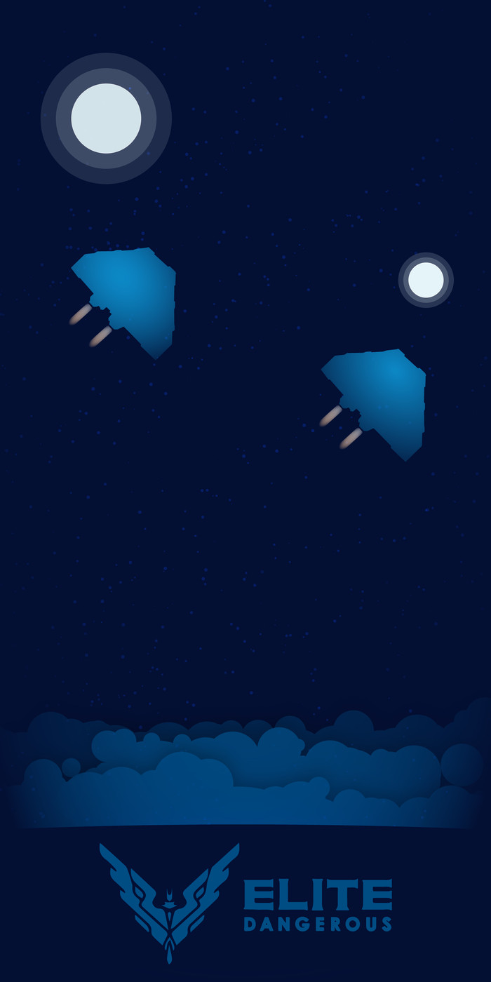 Обои для телефона по Elite dangerous