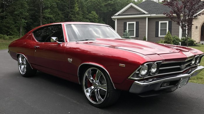 1969 CHEVROLET CHEVELLE RESTO MOD - Auto, Longpost, Chevrolet, Retro car, Dream